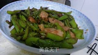 青椒小炒肉的做法步骤：10