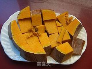南瓜糯米粥的做法步骤：3