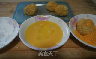 爱心饭团，爱心虾球的做法步骤：5