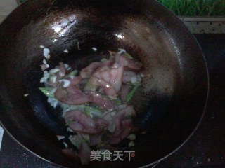 香芹肉片杏孢菇的做法步骤：6