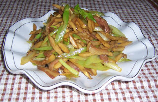 香芹肉片杏孢菇的做法步骤：9