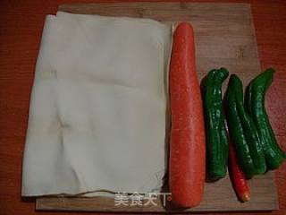 爽口小凉菜------【凉拌千张丝】的做法步骤：1