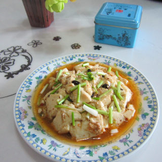 葱头嫩豆腐的做法步骤：9