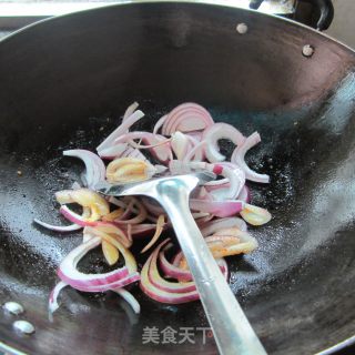 洋葱炒肉片的做法步骤：5