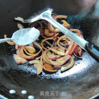 洋葱炒肉片的做法步骤：6