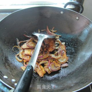 洋葱炒肉片的做法步骤：9