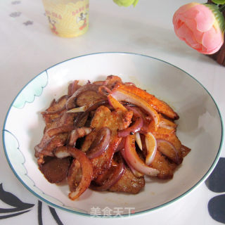 洋葱炒肉片的做法步骤：10