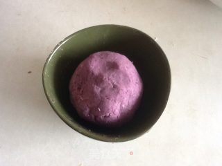 南瓜紫署饼的做法步骤：3
