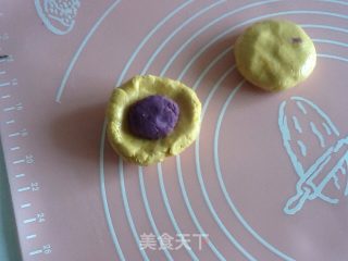 南瓜紫署饼的做法步骤：5