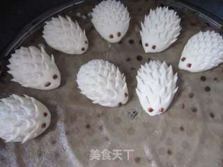 刺猬馒头的做法步骤：9
