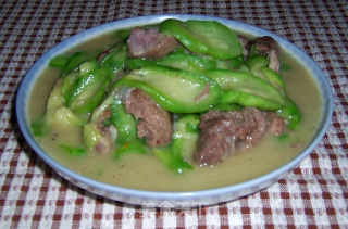 肉块烧丝瓜的做法步骤：8