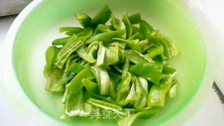 孜然青椒炒鸡心的做法步骤：3
