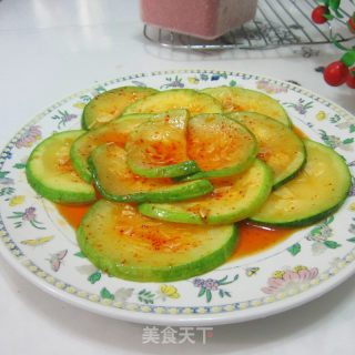 煎嫩南瓜片的做法步骤：9