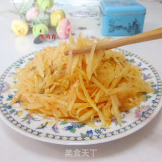 炒土豆丝的做法步骤：11