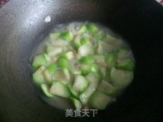 丝瓜焖荷包蛋的做法步骤：5