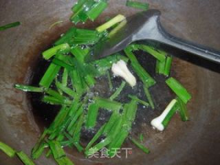 节瓜炒蒜苗的做法步骤：4