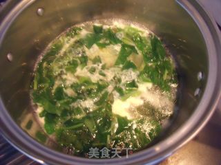 菠菜鸡蛋汤的做法步骤：7