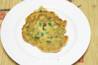 韭菜鸡蛋饼的做法步骤：9