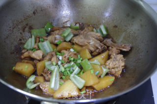 红烧土豆鸡块饭的做法步骤：10