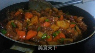 土豆胡萝卜焖牛腩的做法步骤：20