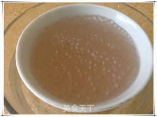 红豆椰汁西米露的做法步骤：7