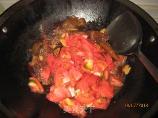 番茄炖牛肉的做法步骤：9