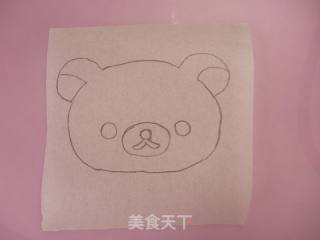 可爱的早餐---轻松小熊面包片的做法步骤：1