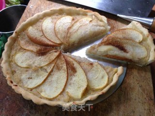温和不腻派——奶香果泥苹果派的做法步骤：12