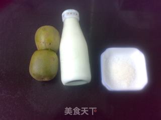 奇异果酸奶沙冰的做法步骤：1