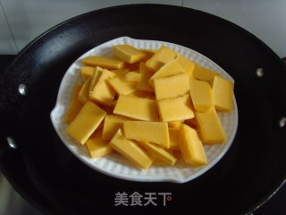 椰蓉南瓜凉糕的做法步骤：2