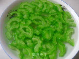 蜜汁苦瓜的做法步骤：4