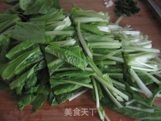 蟹味菇炒小白菜的做法步骤：4