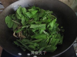 蟹味菇炒小白菜的做法步骤：10