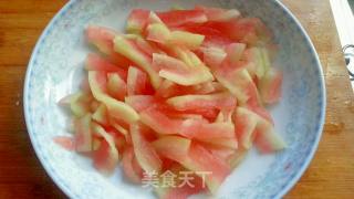 香油拌蒜西瓜皮(附自制香油方法)的做法步骤：5