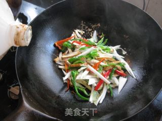 素三丝的做法步骤：6