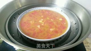 西红柿蒸嫩鸡蛋的做法步骤：3