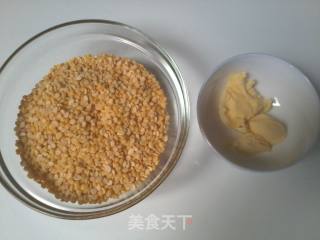 奶香绿豆糕的做法步骤：1