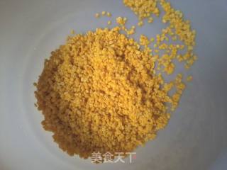 奶香绿豆糕的做法步骤：2