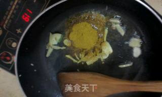 泰式咖喱蟹的做法步骤：6