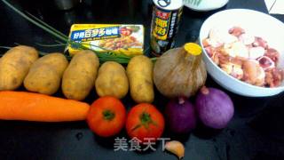 咖喱鸡的做法步骤：1