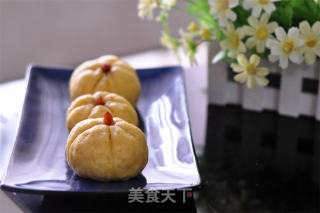 紫薯南瓜包~可爱的包子的做法步骤：6