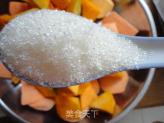 电压力器焗南瓜番薯的做法步骤：3