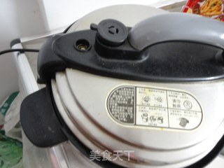 电压力器焗南瓜番薯的做法步骤：6