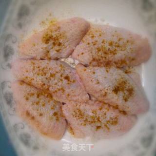 咖喱鸡翅的做法步骤：3