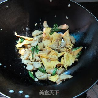 茄子炒蛋的做法步骤：10