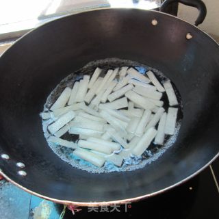 蚝油蒜米冬瓜条的做法步骤：3