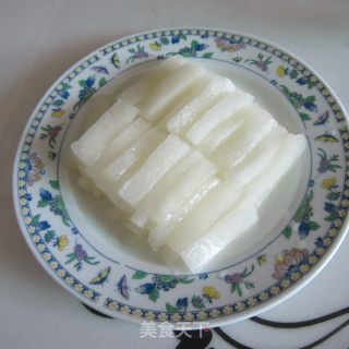 蚝油蒜米冬瓜条的做法步骤：5