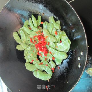 清炒扁豆的做法步骤：6