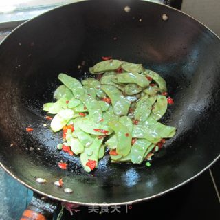 清炒扁豆的做法步骤：9