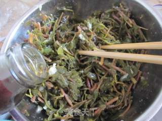 蒜拌马齿苋的做法步骤：11